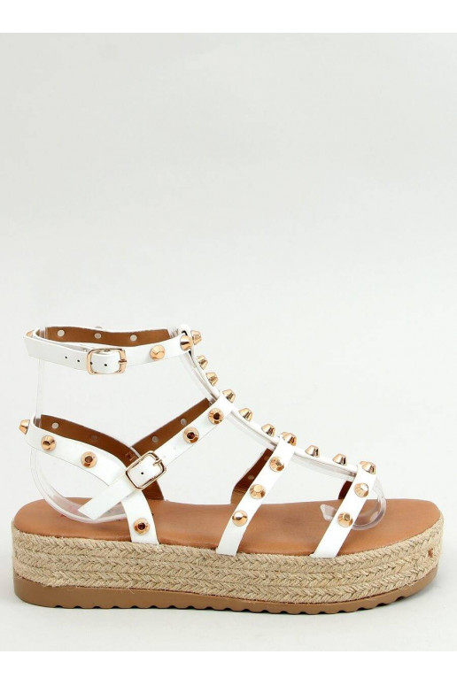 Sandalias con remaches ALIZE BLANCO