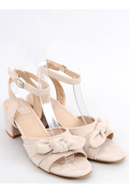 Sandalias de tacón con estilo GISELLE BEIGE