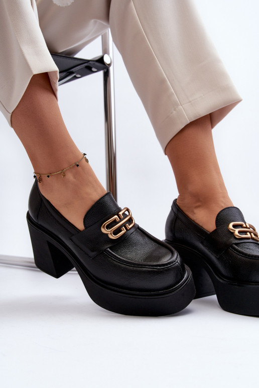 Botas con tacón color negro Zazoo Botas con tacón color negro Zazoo