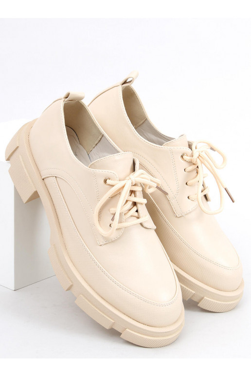 Mocasines con suela elevada UNNA BEIGE