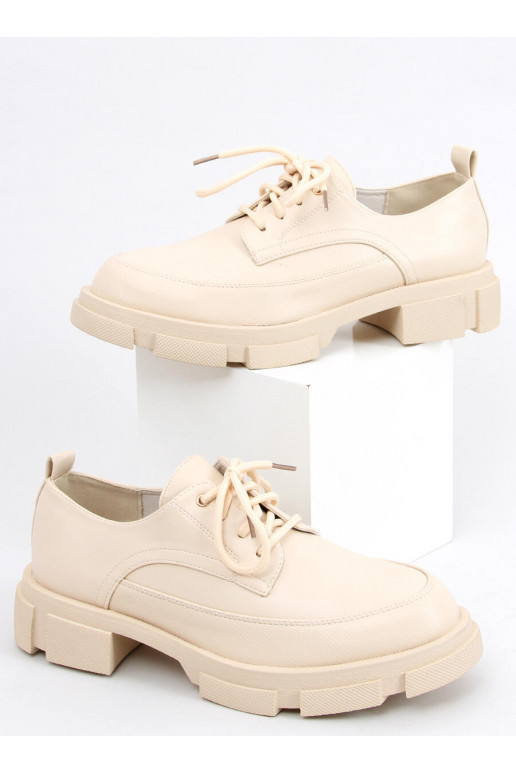 Mocasines con suela elevada UNNA BEIGE