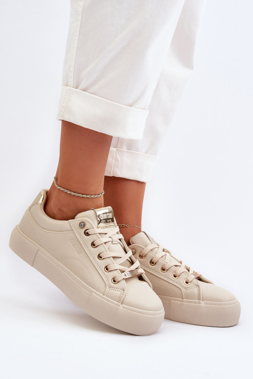 Zapatillas modelo zapatos Big Star beige