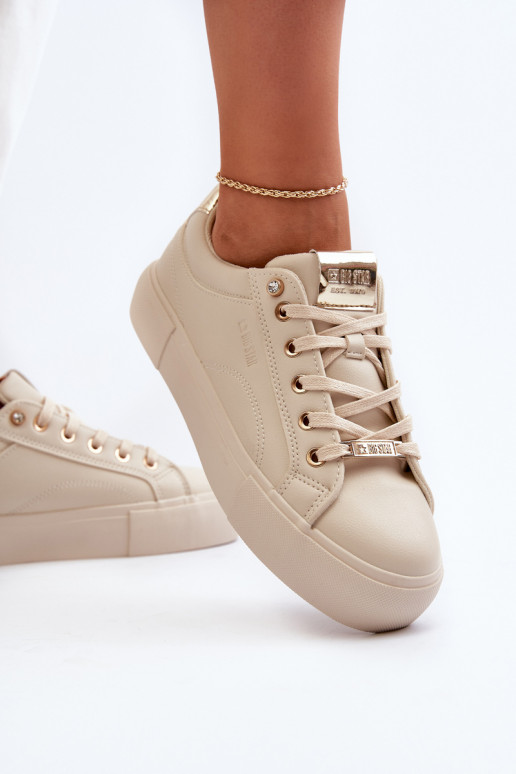 Zapatillas modelo zapatos Big Star beige