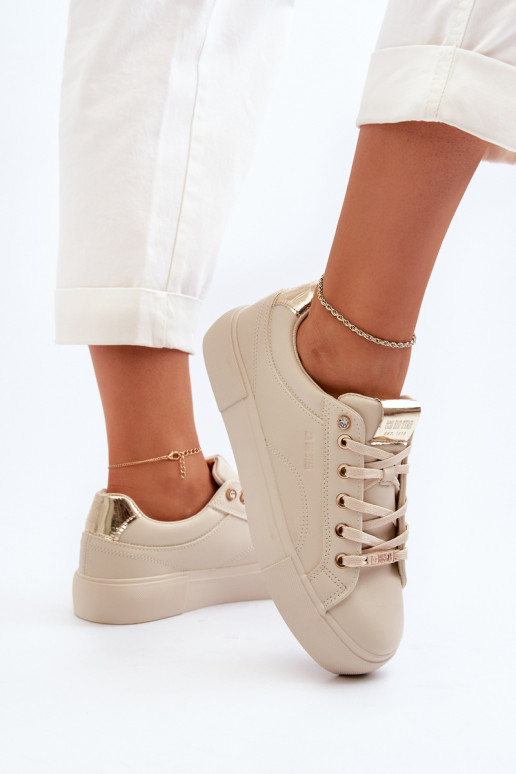 Zapatillas modelo zapatos Big Star beige