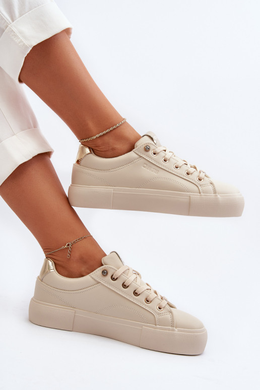 Zapatillas modelo zapatos Big Star beige