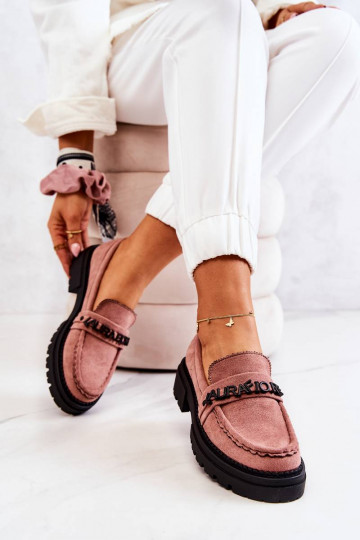 Zapatos ante La.Fi color rosa Jenefer 2