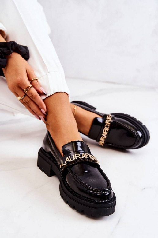Zapatos efecto lacado La.Fi color negro Jenefer