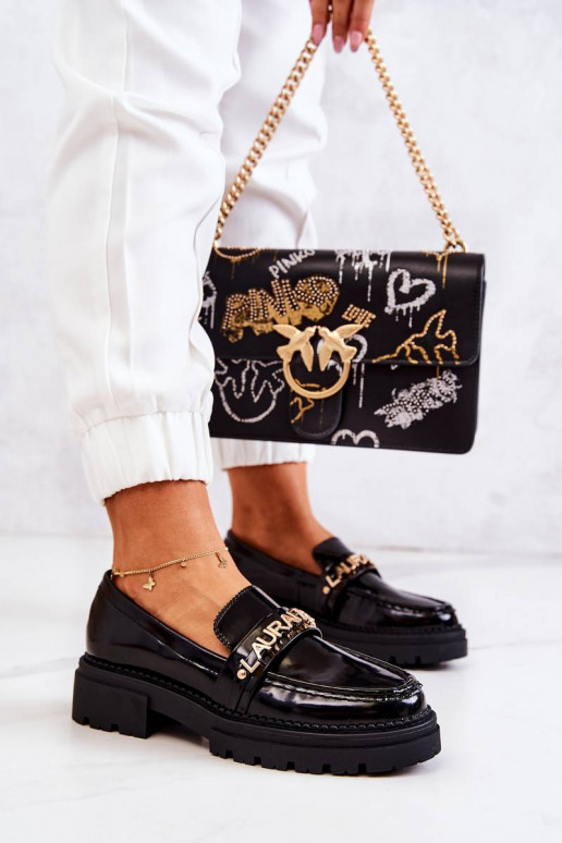 Zapatos efecto lacado La.Fi color negro Jenefer