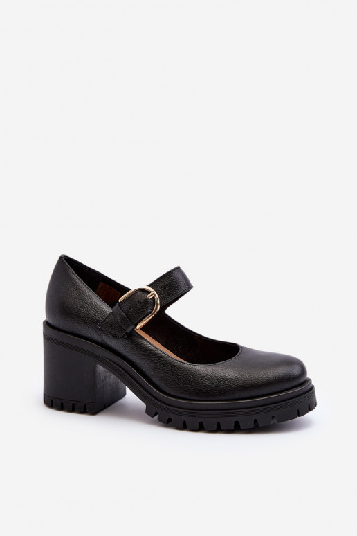 Botas en color negro Zazoo