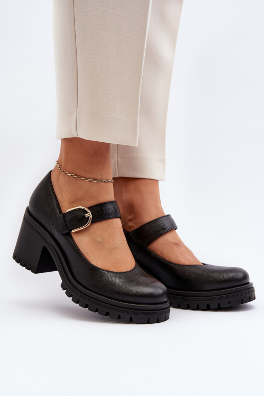 Botas en color negro Zazoo