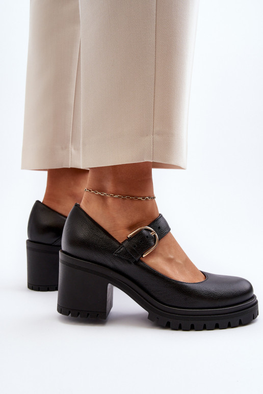 Botas en color negro Zazoo