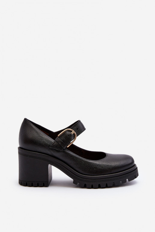 Botas en color negro Zazoo