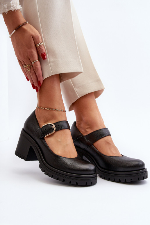 Botas en color negro Zazoo