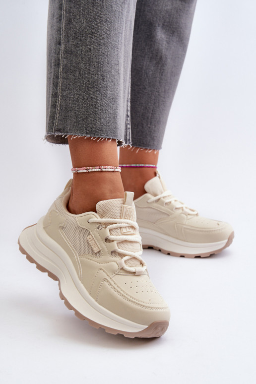 Zapatillas modelo zapatos beige Big Star