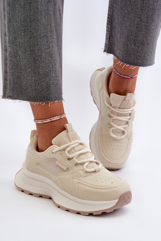 Zapatillas modelo zapatos beige Big Star