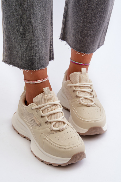 Zapatillas modelo zapatos beige Big Star