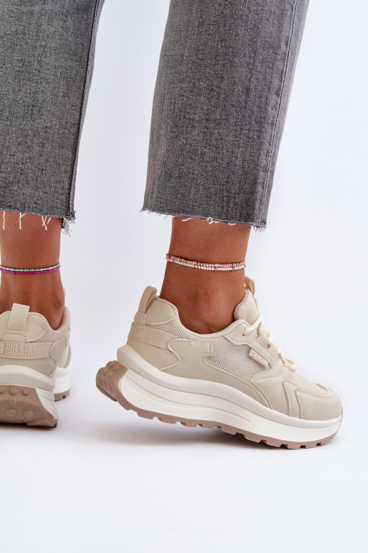Zapatillas modelo zapatos beige Big Star