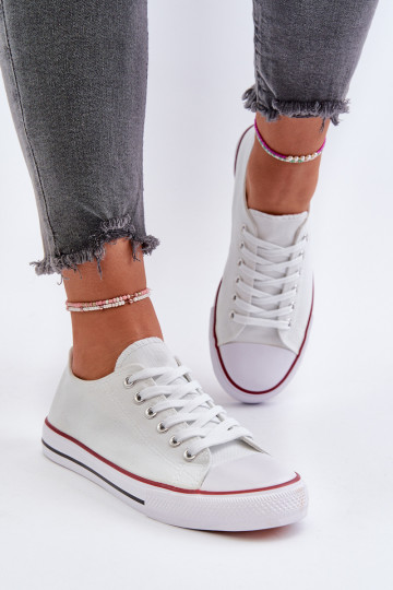 Deportivas modelo clásico en color blanco Caelira