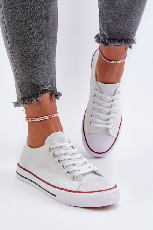 Deportivas modelo clásico en color blanco Caelira