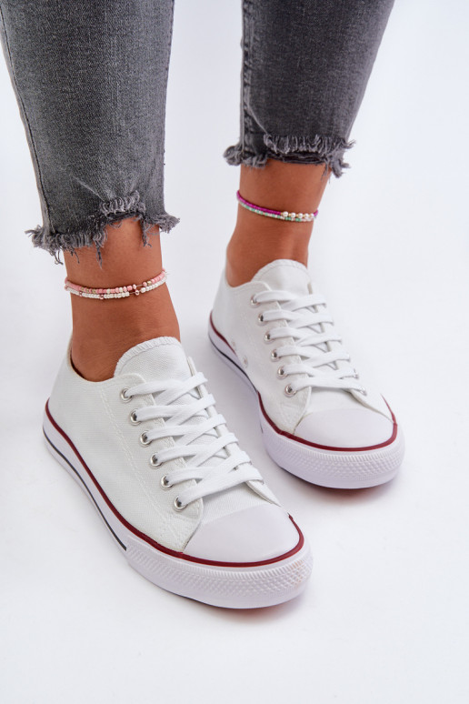 Deportivas modelo clásico en color blanco Caelira