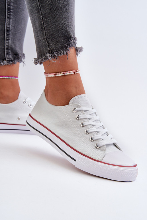 Deportivas modelo clásico en color blanco Caelira