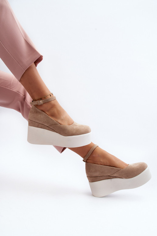 Alpargatas beige Malla