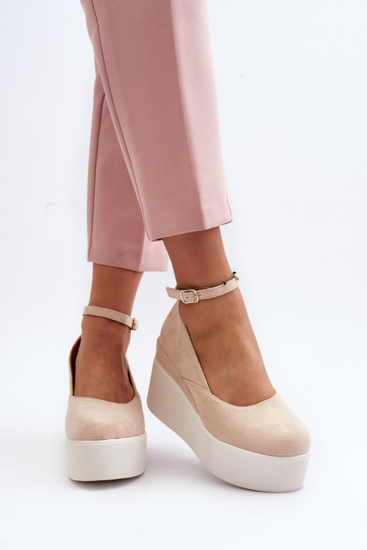 Alpargatas malla marfil