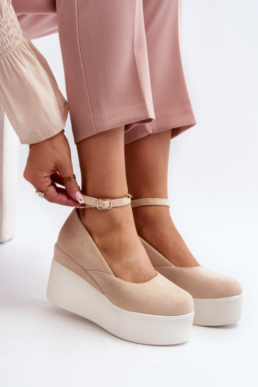 Alpargatas malla marfil