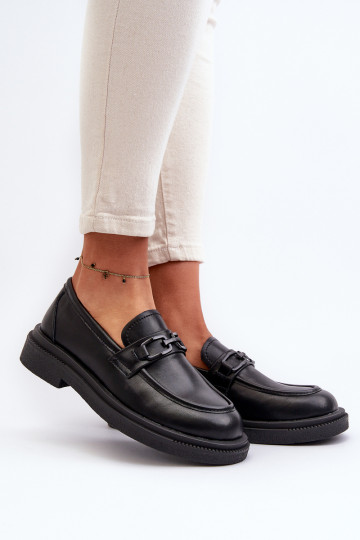 Mocasines de mujer en color negro Keelana