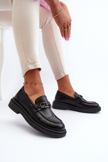 Mocasines de mujer en color negro Keelana 2