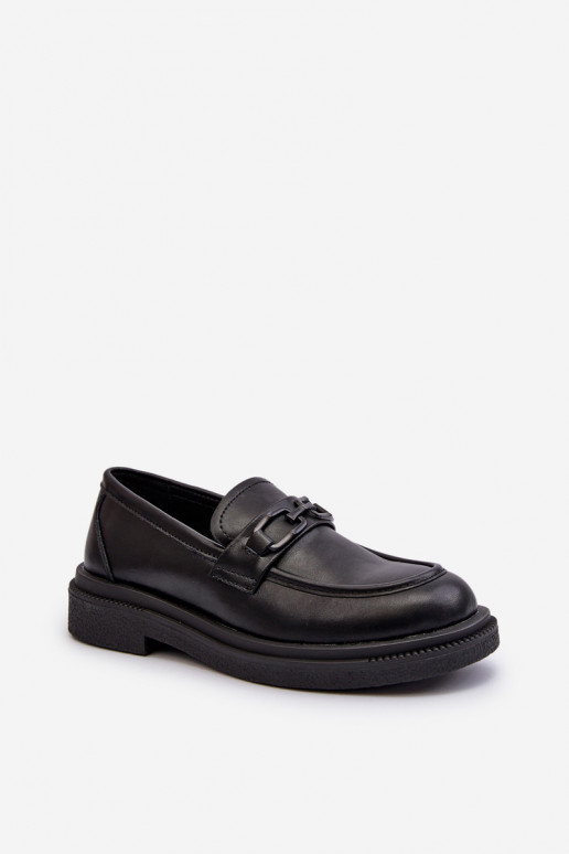 Mocasines de mujer en color negro Keelana