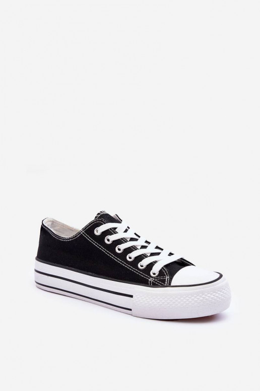 Zapatos de ocio del modelo clásico con plataforma en color negro Jazlyn