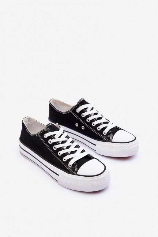 Zapatos de ocio del modelo clásico con plataforma en color negro Jazlyn