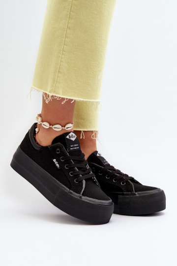 Zapatos de ocio con plataforma Lee Cooper negro 2