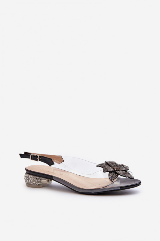 Sandalias Perregimi tacón bajo con... Sandalias Perregimi tacón bajo con...