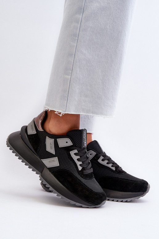 Zapatillas modelo zapatos Big Star color negro