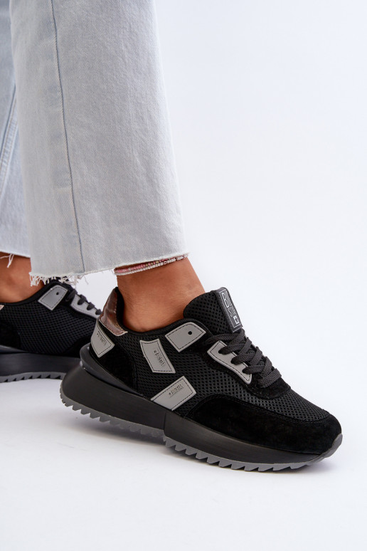 Zapatillas modelo zapatos Big Star color negro
