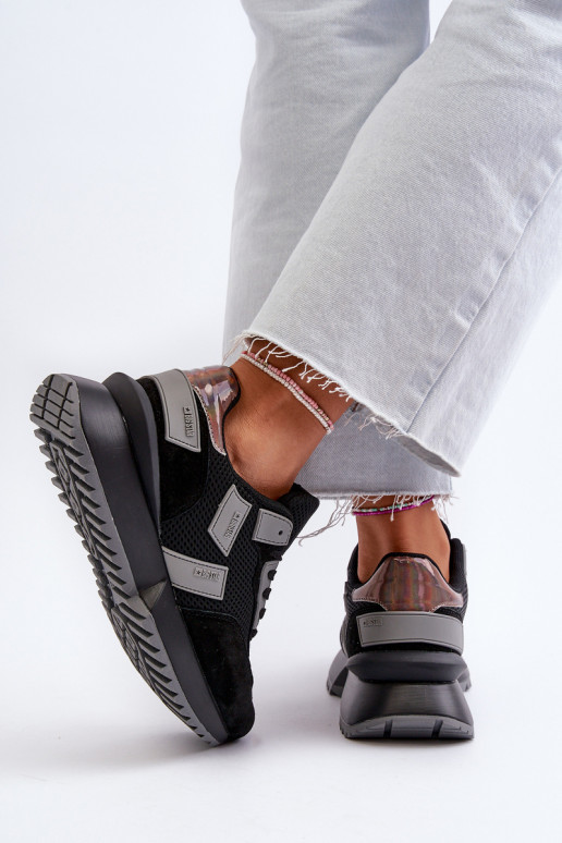 Zapatillas modelo zapatos Big Star color negro