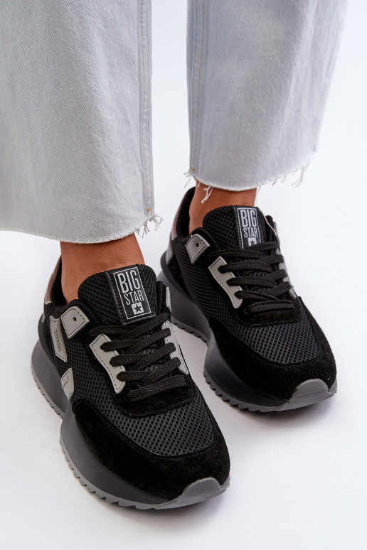 Zapatillas modelo zapatos Big Star color negro