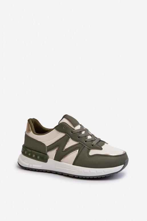 Zapatillas modelo zapatos color verde Kaimans