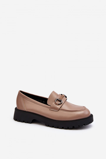 Mocasines beige Ledda 2