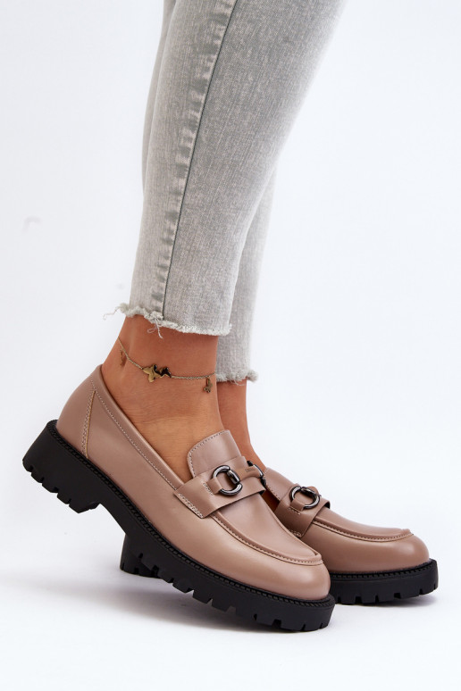 Mocasines beige Ledda