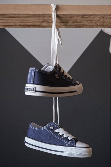 Zapatos de tiempo libre para niños Big Star azul oscuro 2