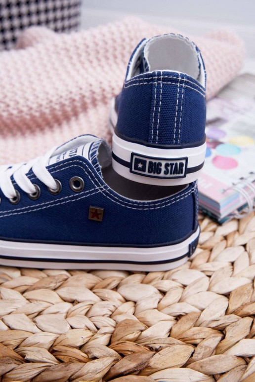 Zapatos de tiempo libre para niños Big Star azul oscuro