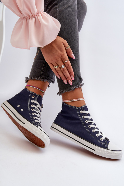 Zapatos de ocio color azul oscuro Socerio