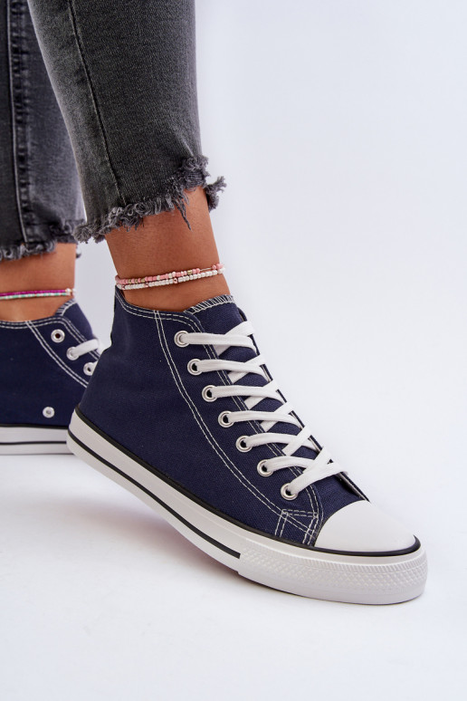 Zapatos de ocio color azul oscuro Socerio