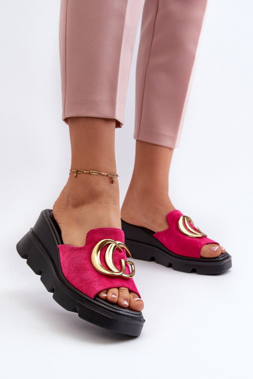 Chanclas de mujer con plataforma... Chanclas de mujer con plataforma...
