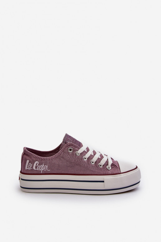 Zapatos casuales con suela maciza Púrpura Lee Cooper
