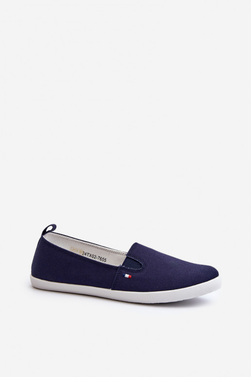 Zapatillas casual zapatos Slip-On color azul oscuro Adrancia
