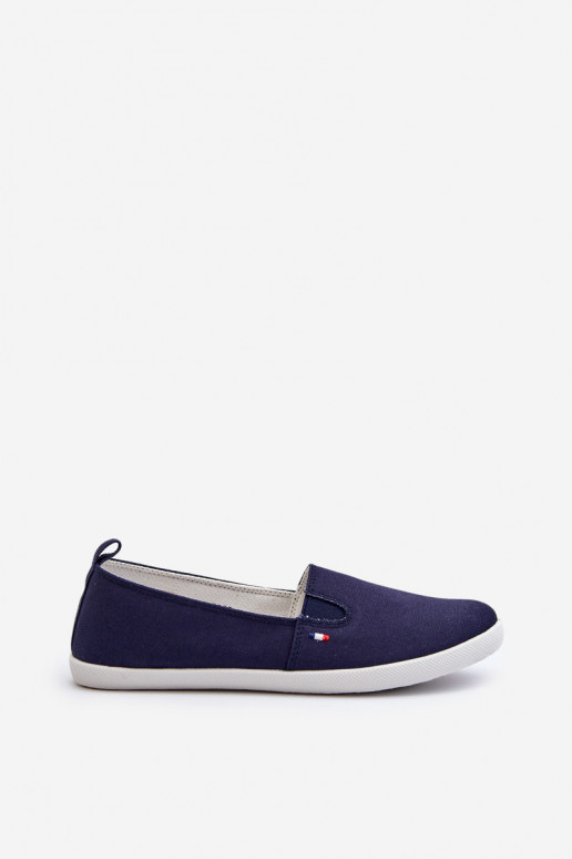 Zapatillas casual zapatos Slip-On color azul oscuro Adrancia